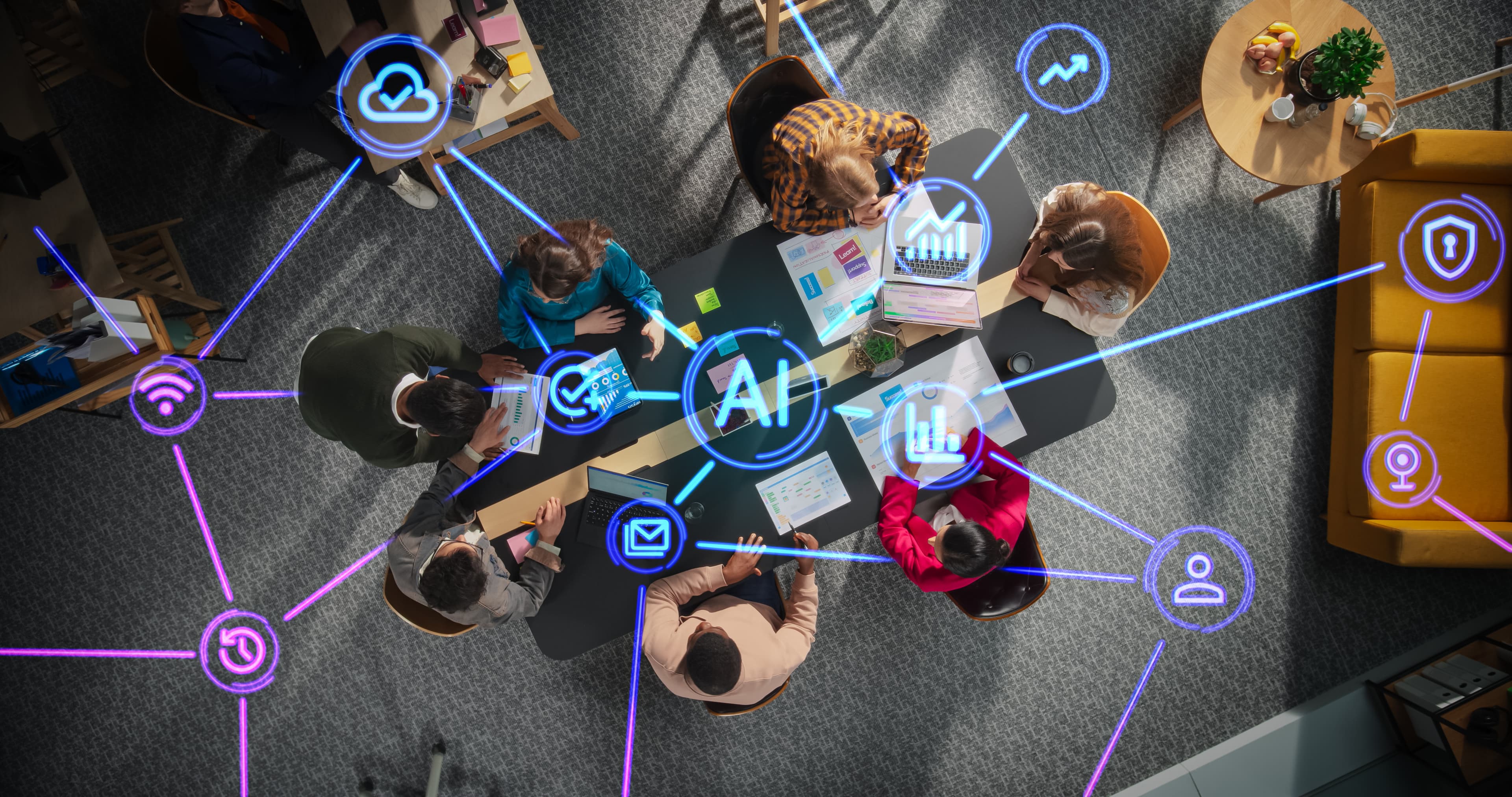 Retail media and ecommerce operations concept image